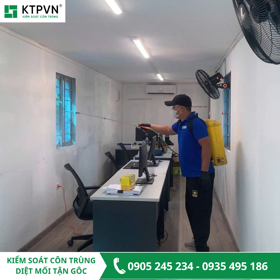 Kiểm soát côn trùng văn phòng tại Phú Thọ - KTPVN
